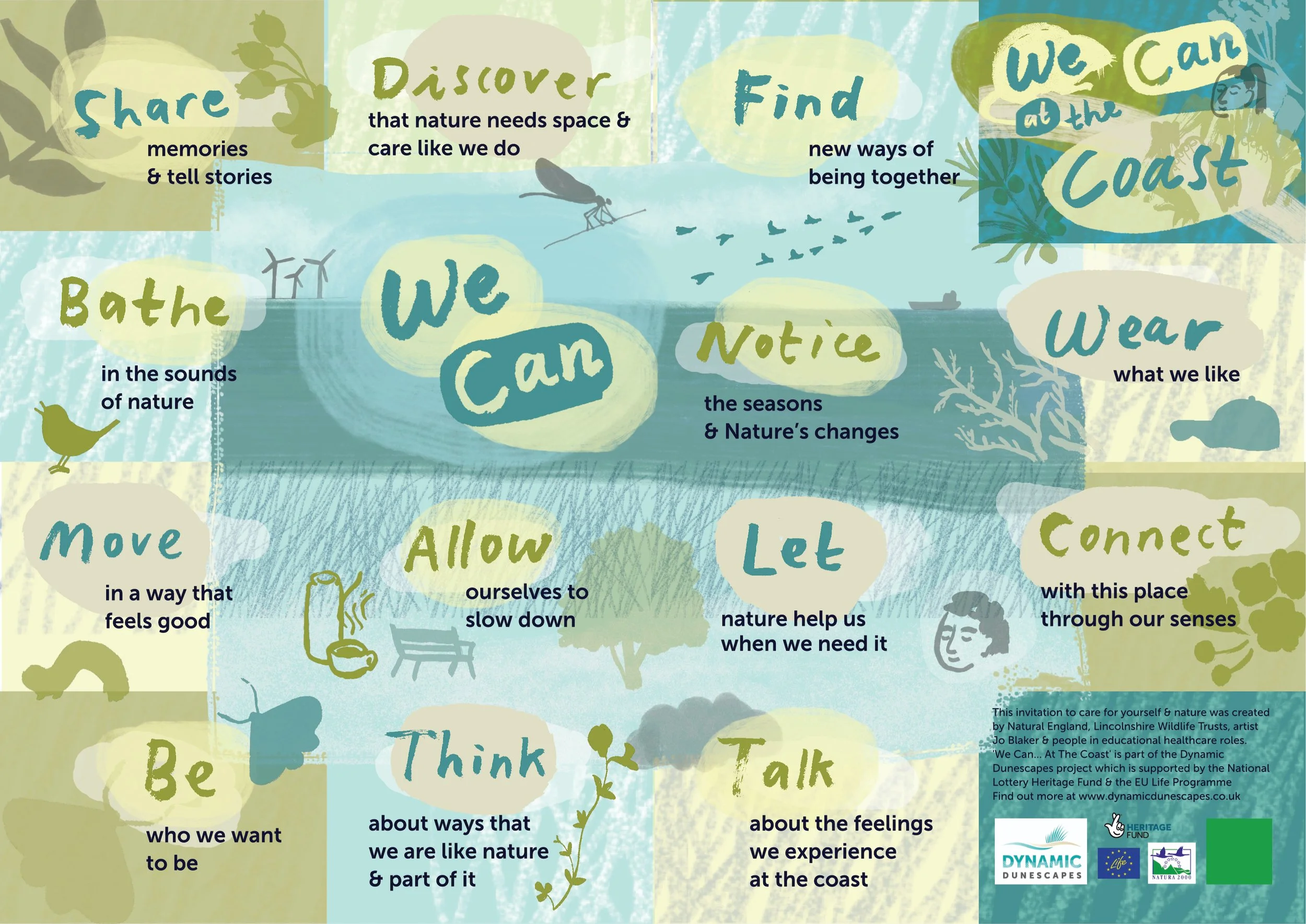 'We Can At The Coast' nature connection resource, Natural England, 2023