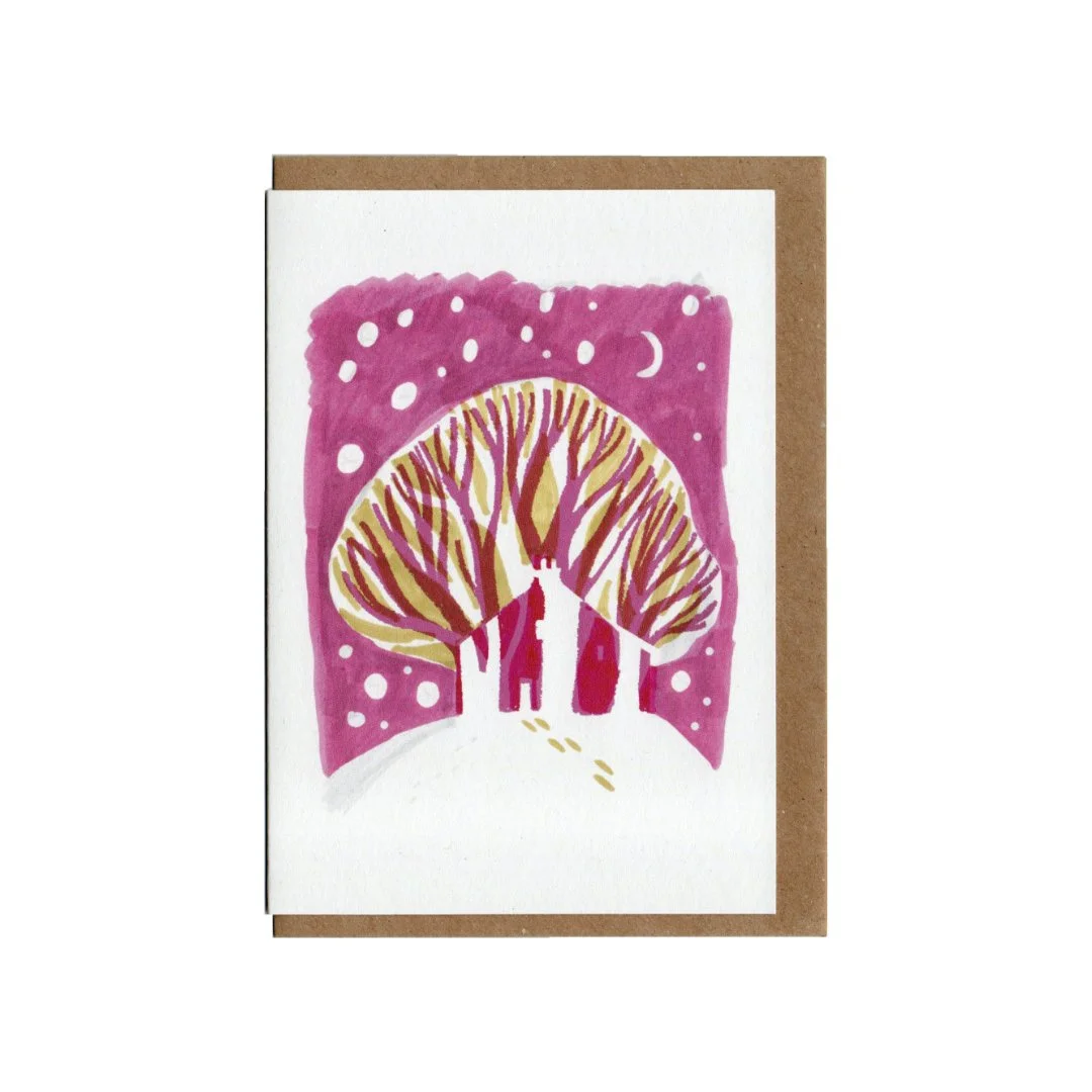 'A Winter's Night' greetings design, 2023
