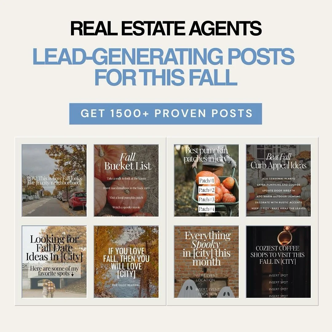 Want more clients before the year ends? Try these proven fall post ideas that turn followers into leads&mdash;then grab 1500+ ready-to-use posts &amp; reels.

✨ Your next lead is one post away&hellip; Get the full toolkit today. No more pricey subscr