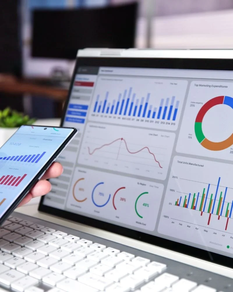 Bilde av skjerm som viser Google Analytics