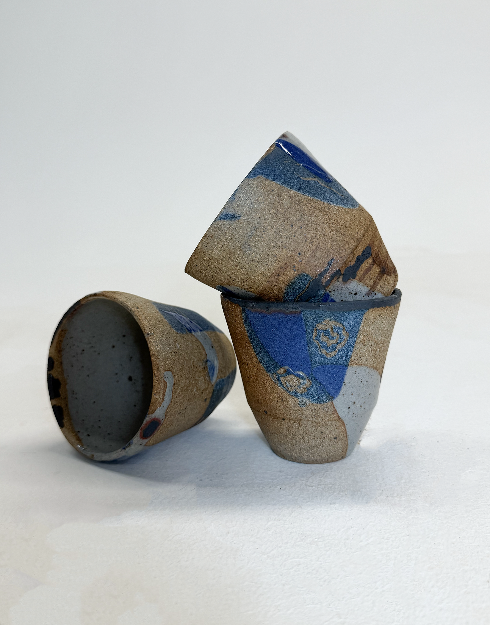 The Blues Collection Ceramic Glassware (SOLD OUT/RESTOCKING SOON))