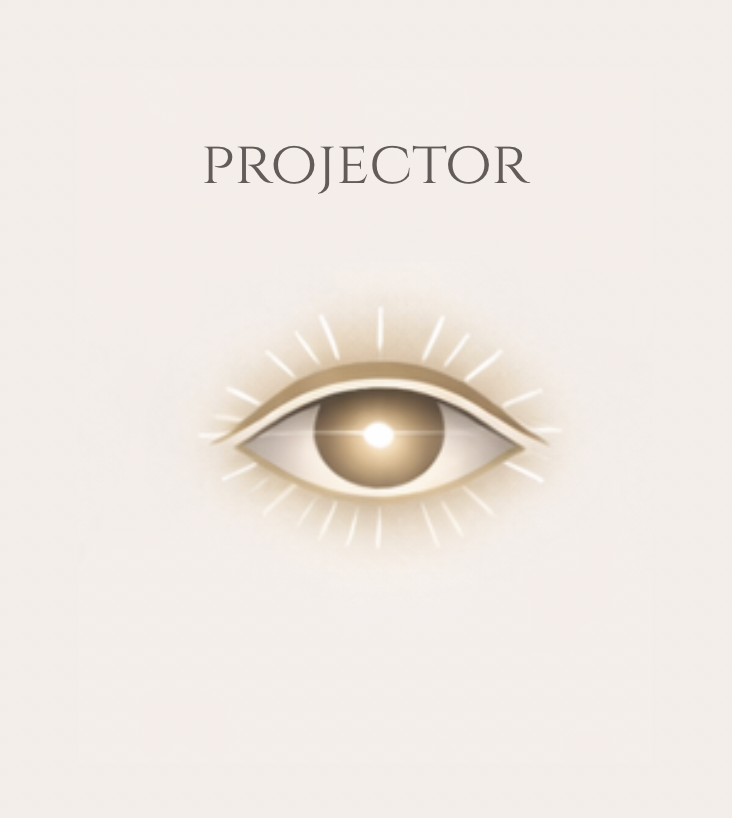 icon representing the projector human design energy type