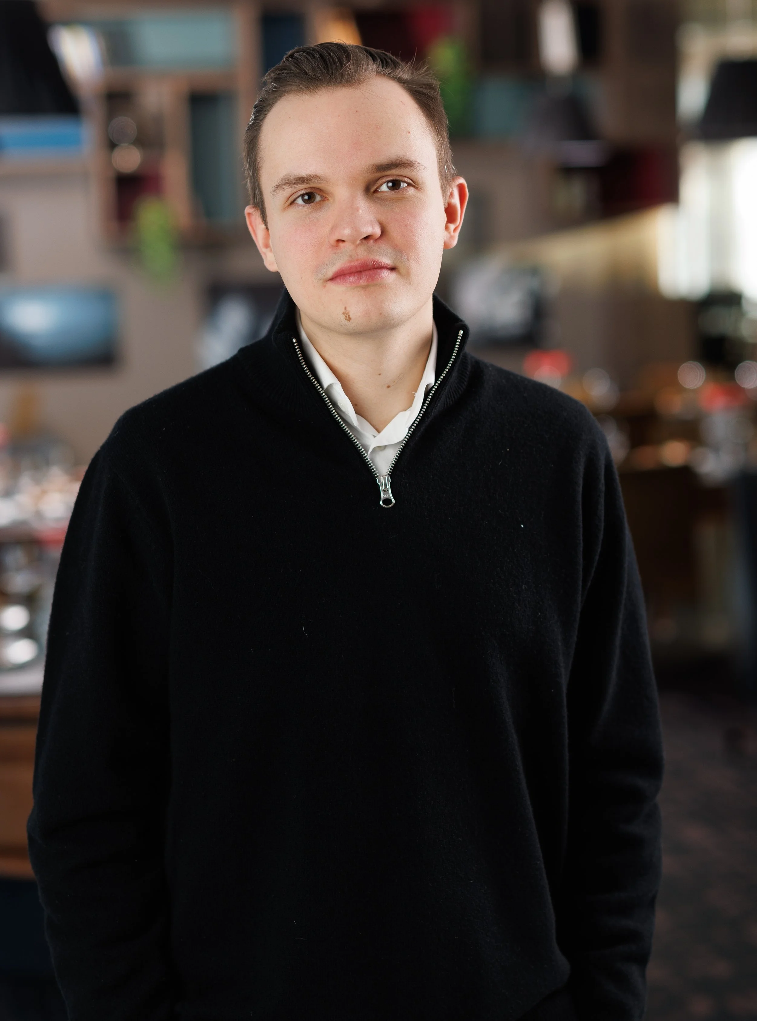 portrett av Joel Ystebø