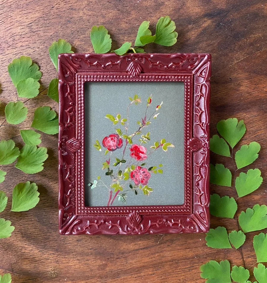 Red Roses Mini Art