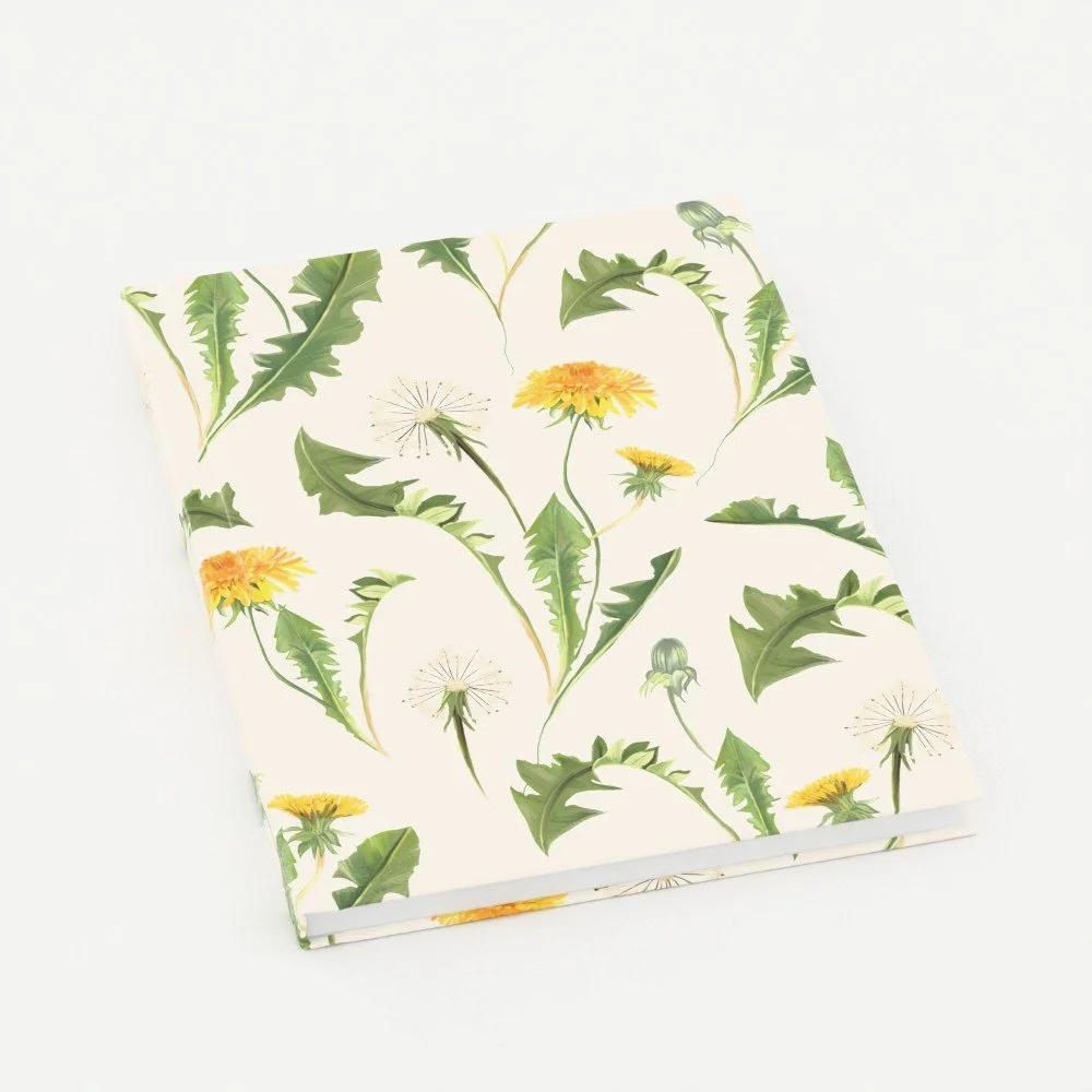 Dandelion - 5" x 7" Hardcovered Notebook