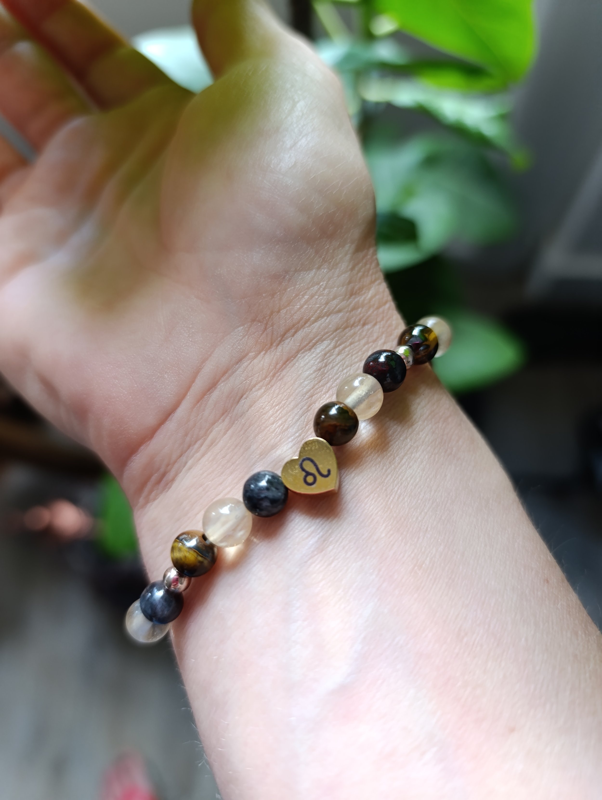 Bracelet sous le signe Lion 6mm ♌