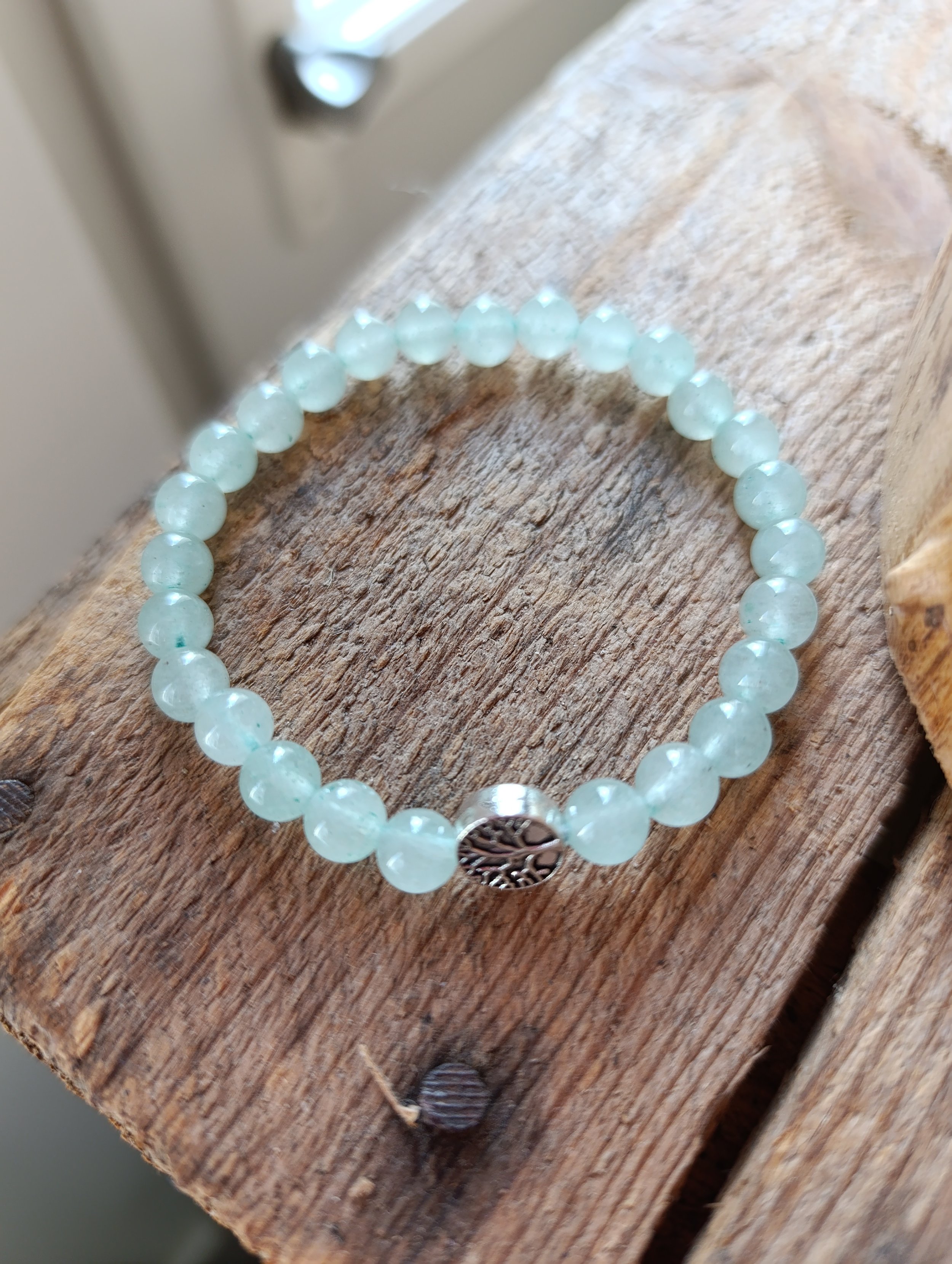 Bracelet en aventurine arbre de vie 6 mm