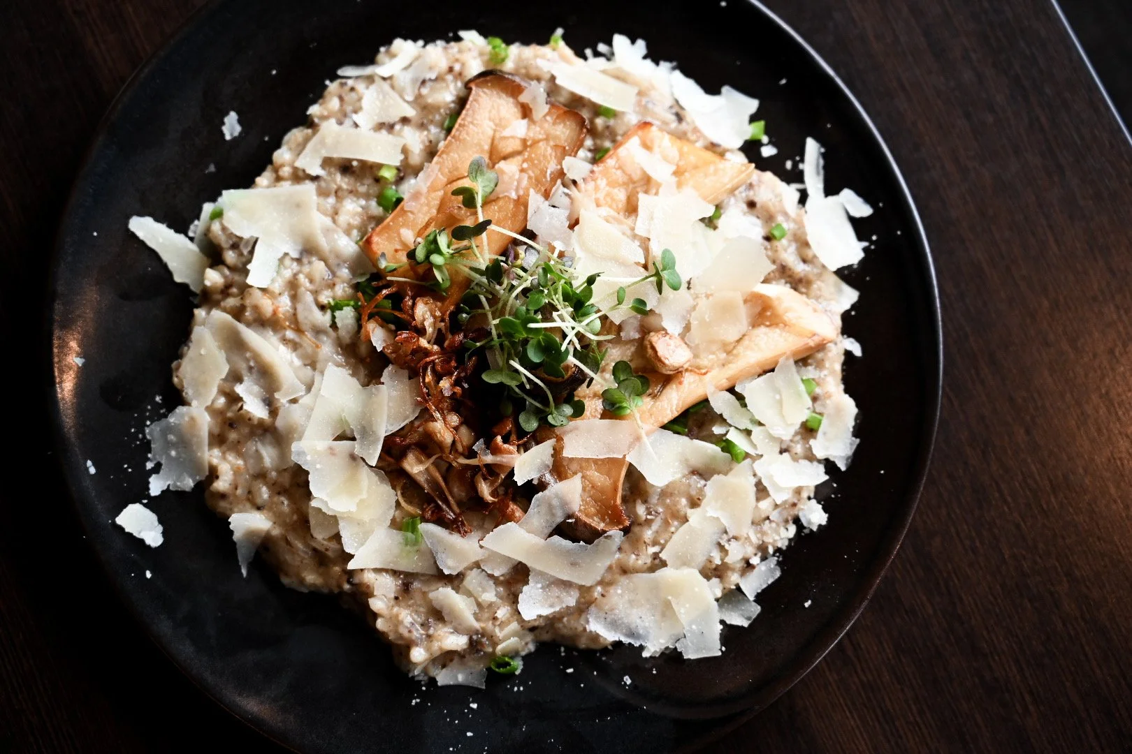 Middagstallerken med risotto