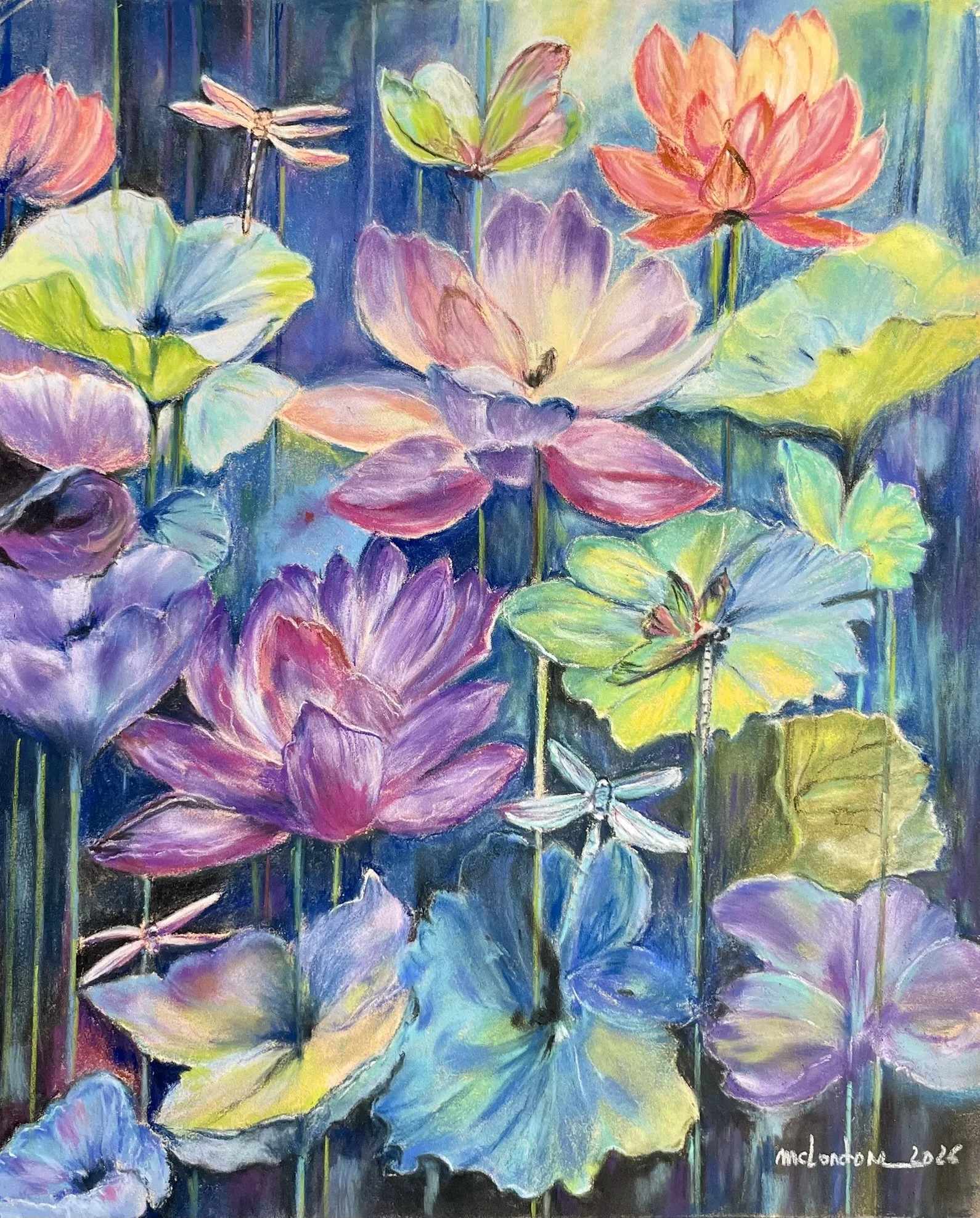 Le jardin feerique
Pastels secs Format 24x30 cm
Tarif 80 €