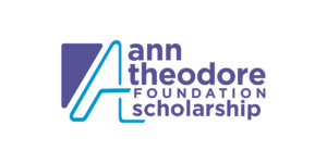 Ann Thedore Foundation & Scholarship logo with stylized initials and text