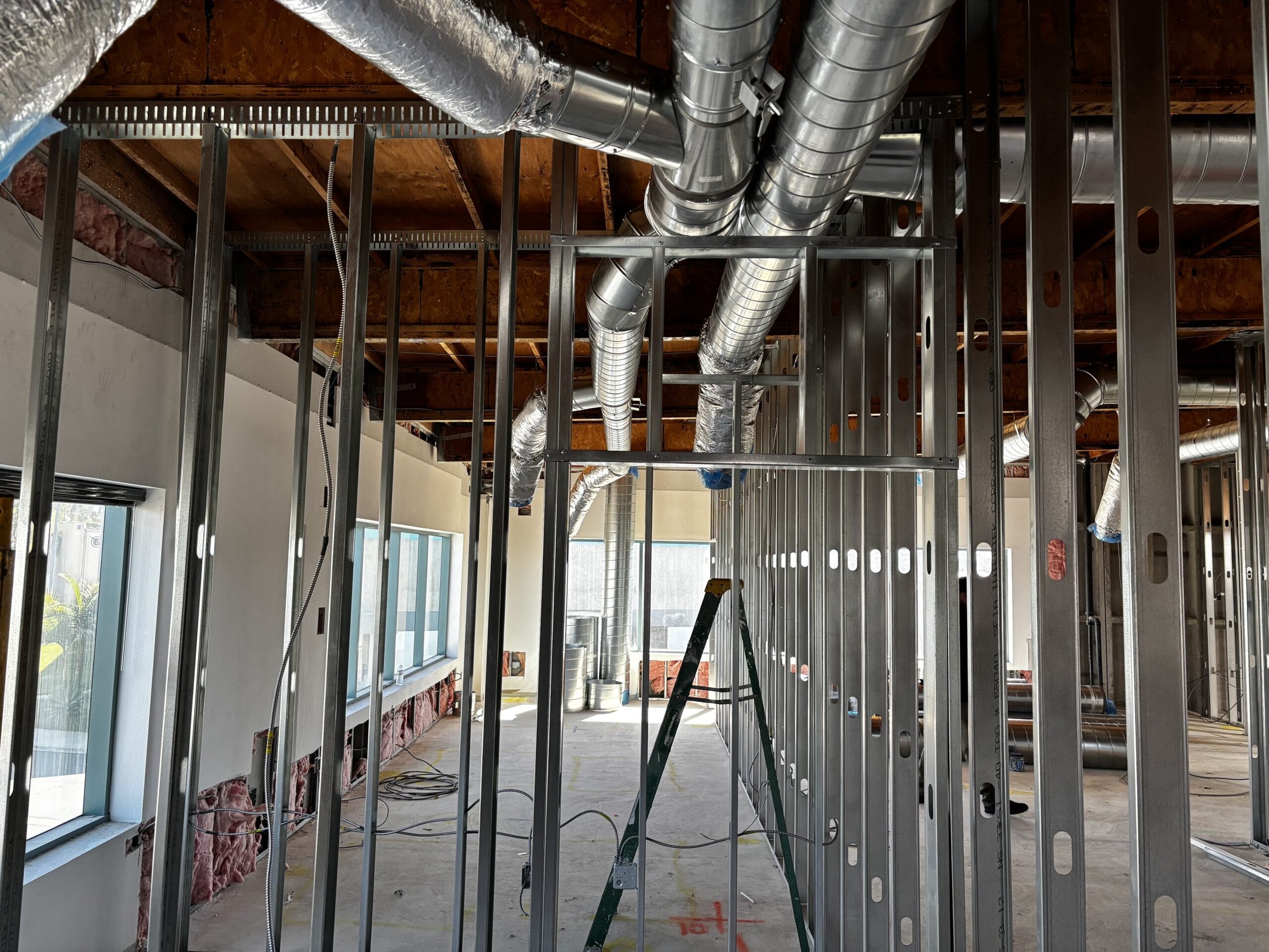 HVAC scope work for tenant fit-out and renovation