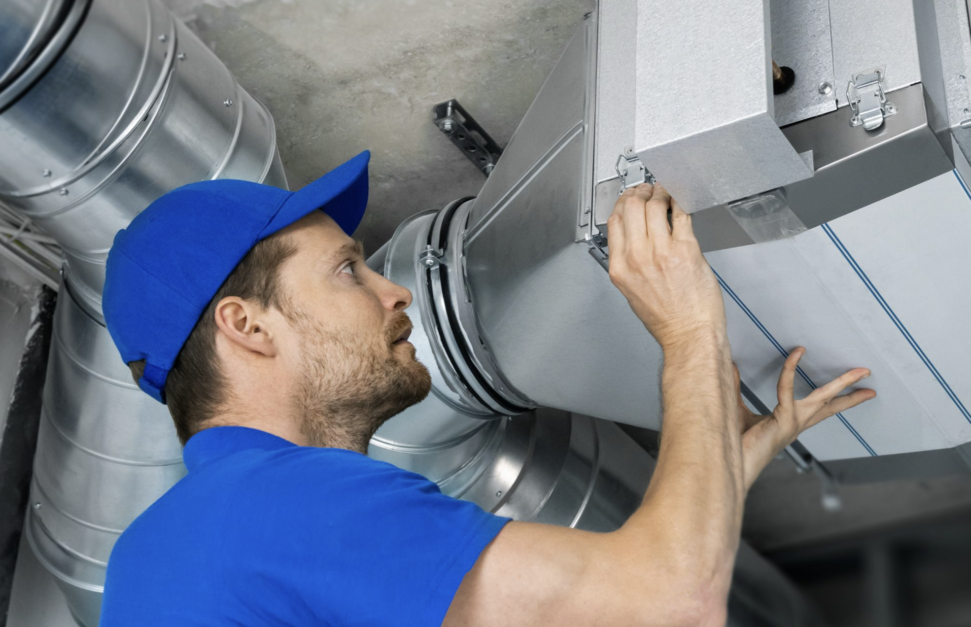 Commercial ductwork and ventilation installation