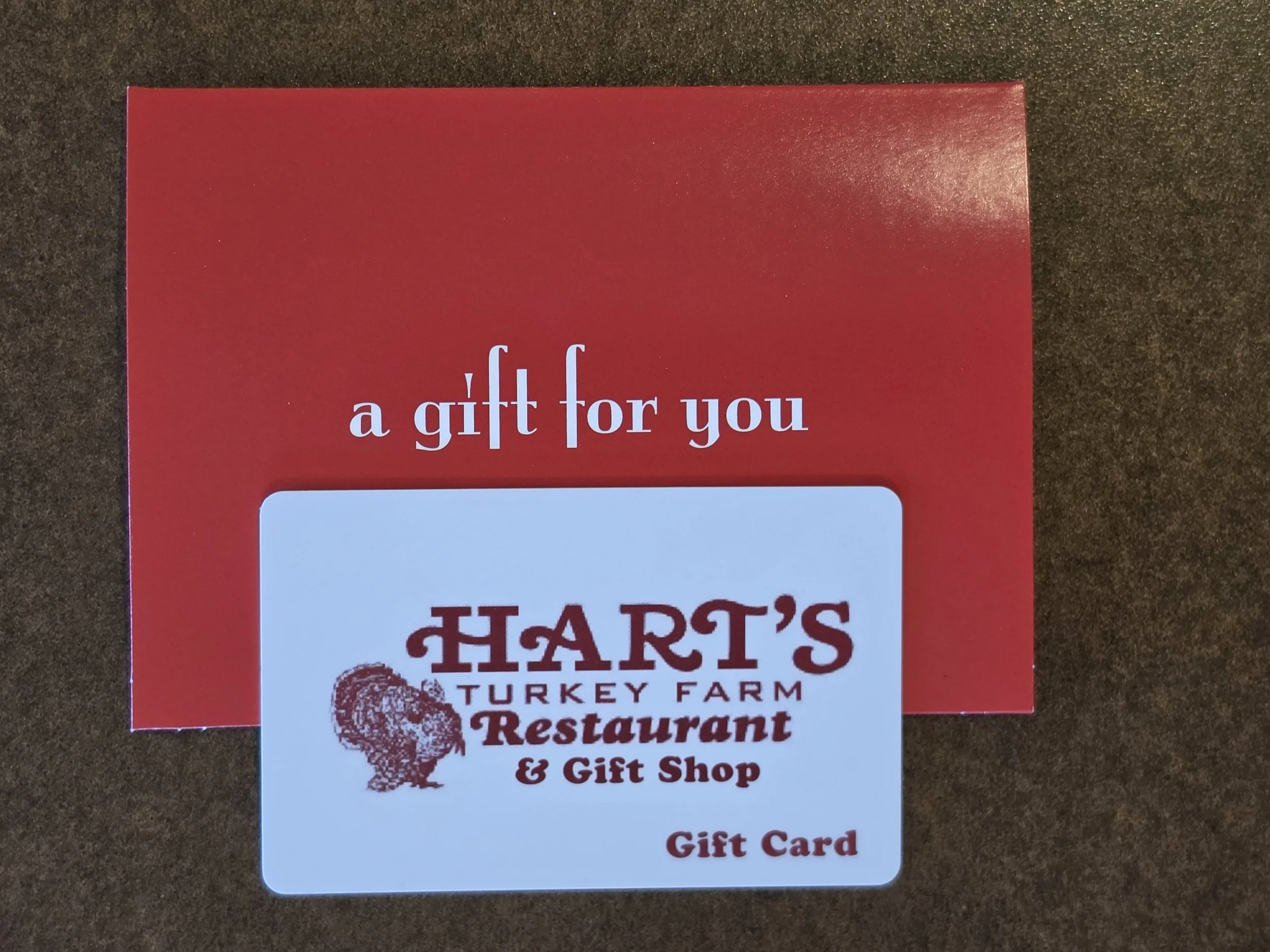 Hart's Gift Card