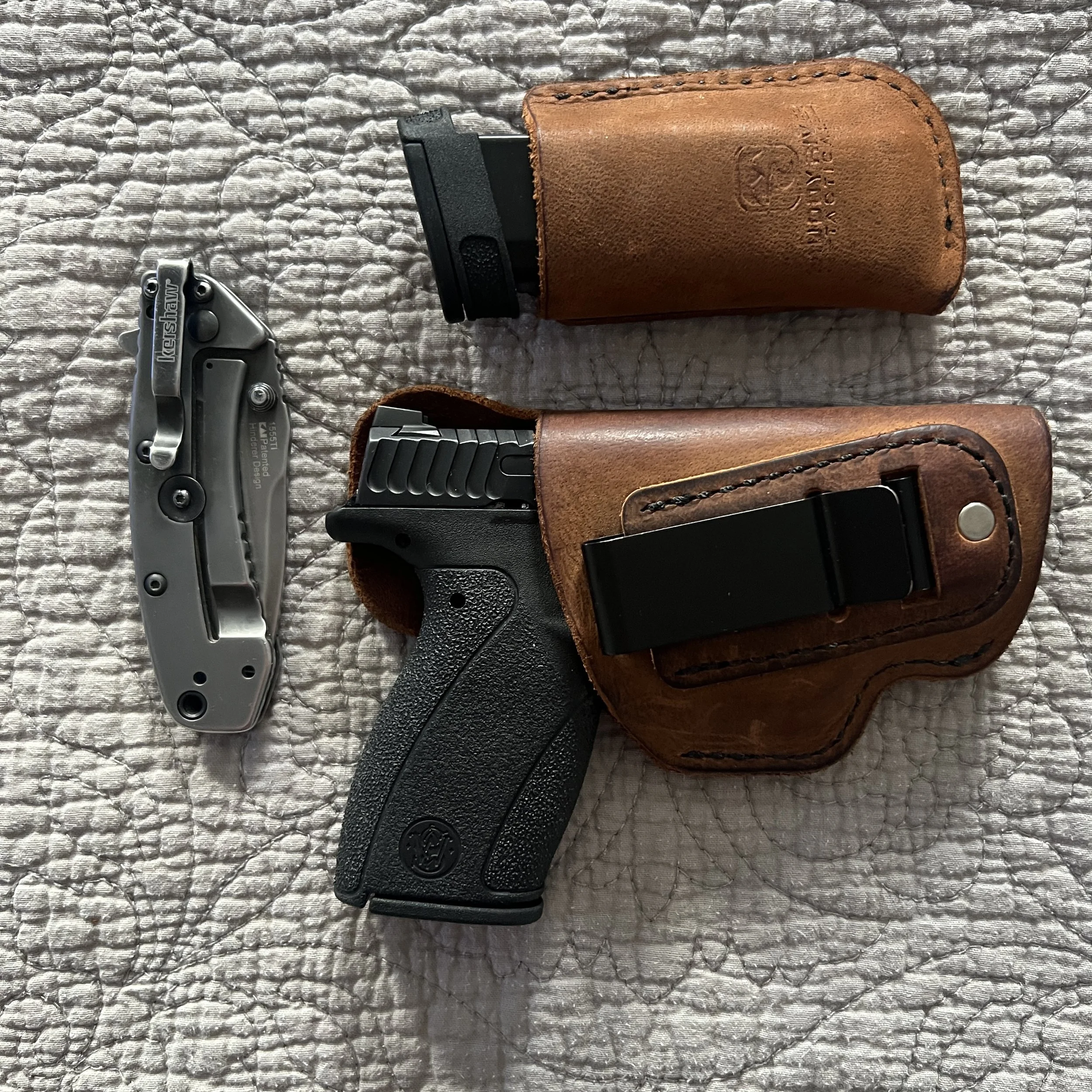 Everyday EDC. Muddy River Tactical Leather