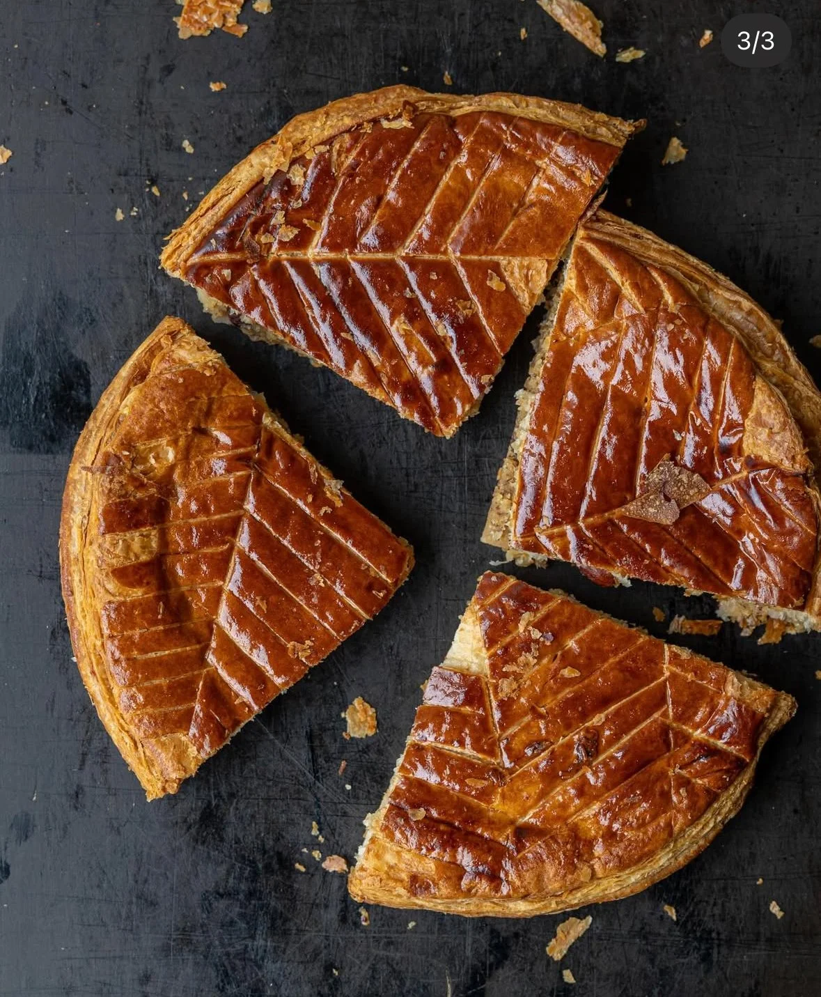 Galette des rois de chez Miettes  👑