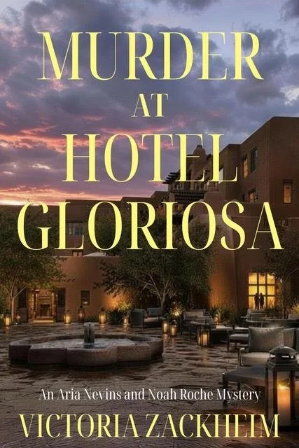 front cover of "Murder at Hotel Gloriosa"