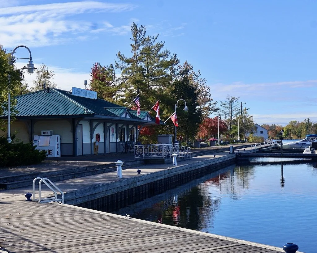 Another season at the Lakefield Marina has come to a close. 🍂