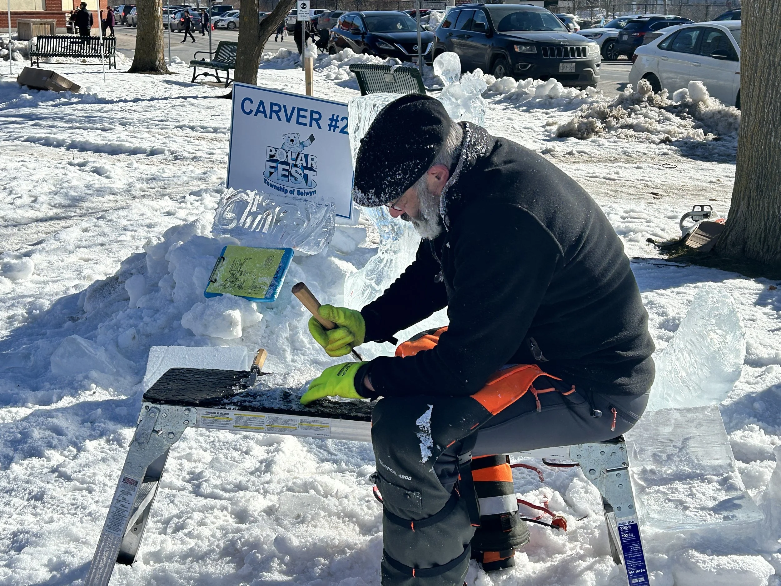 PolarFest Ice Sculptures