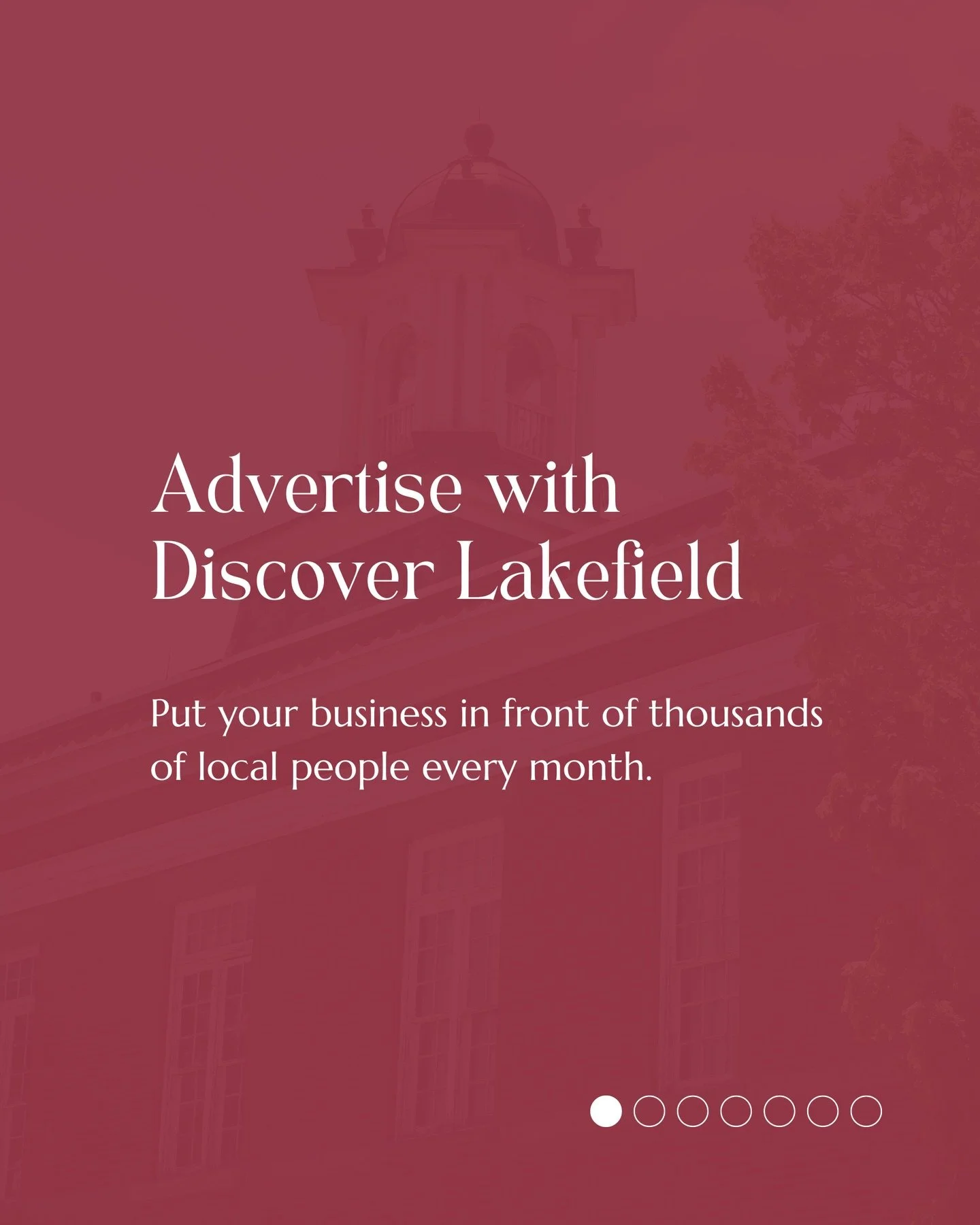 Spring is the perfect time to start thinking about marketing your business.

As the weather warms up, more people are out exploring local shops, restaurants, events, and services. 

And the busy summer and tourist season in Lakefield is just around t