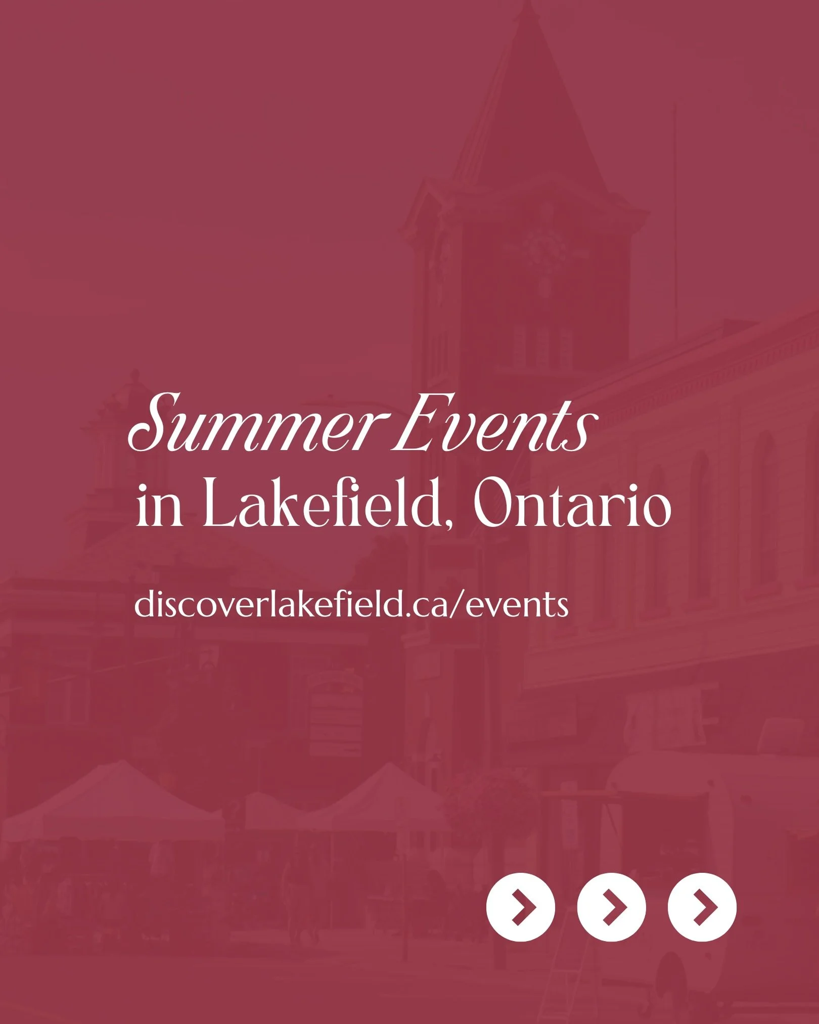 What&rsquo;s happening in Lakefield, Ontario this summer? 🌞

We&rsquo;ve put together a guide to some of the Village&rsquo;s most anticipated events, favourite traditions, and must-attend community celebrations happening over the coming months.

Tak