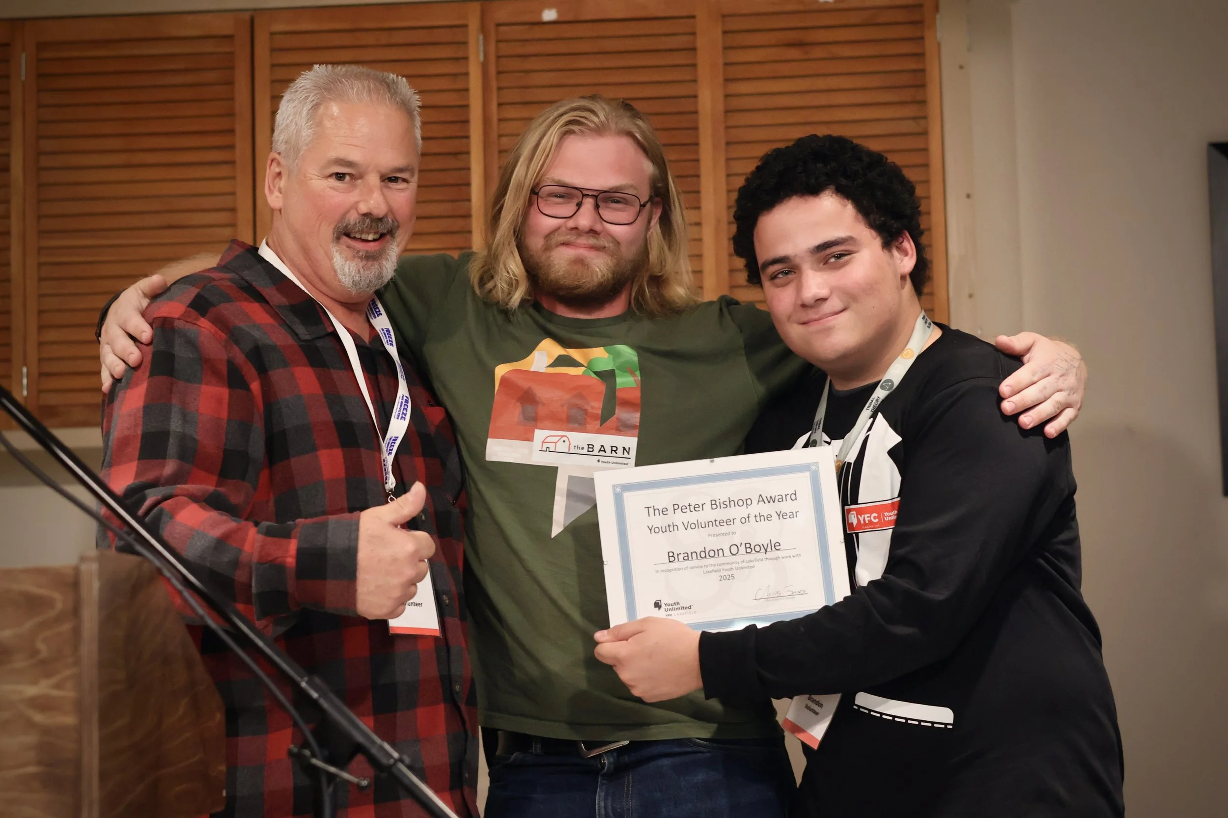 Local youth recognized at Lakefield Youth Unlimited fundraising dinner; $28,000 raised