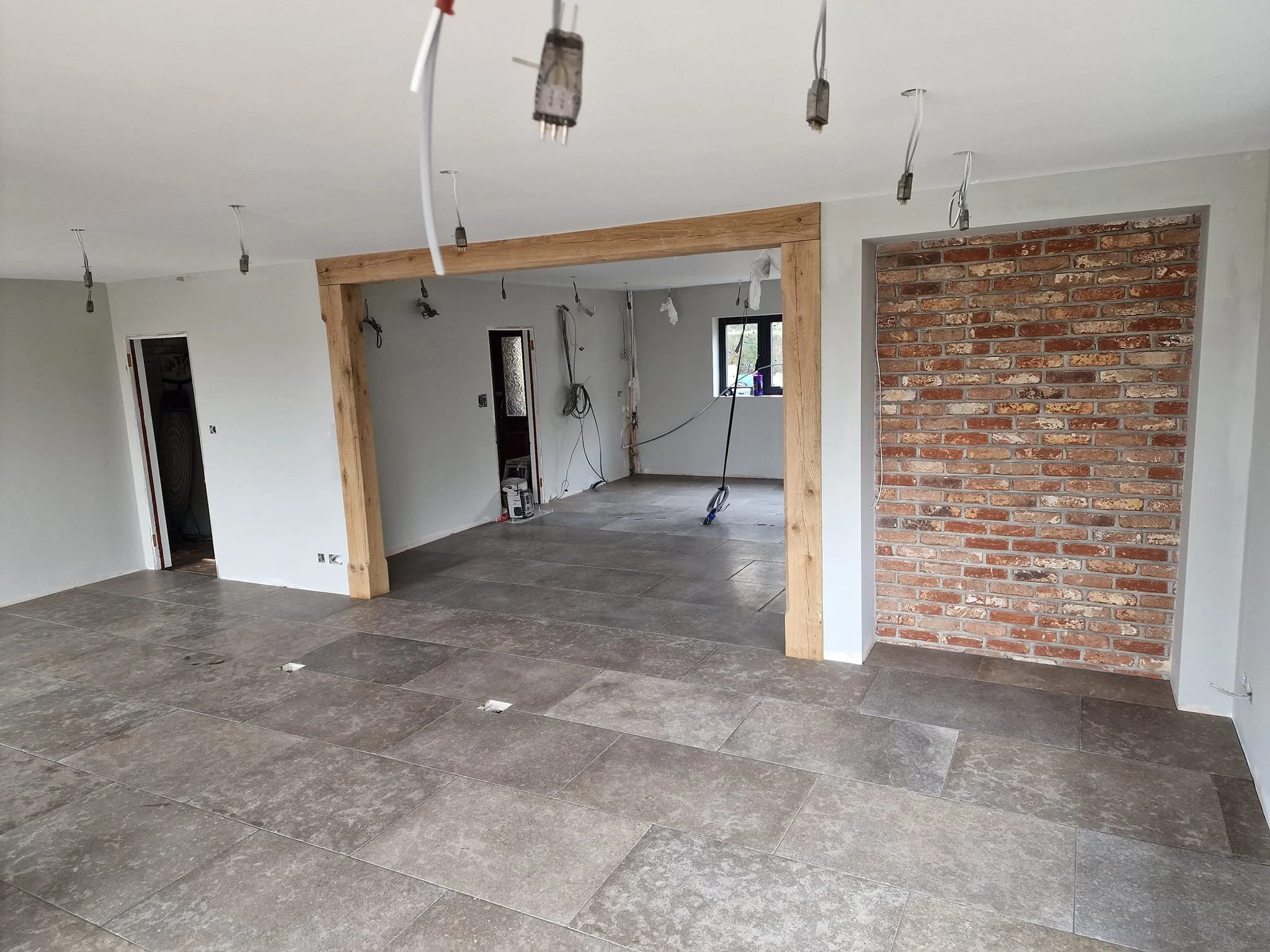 natural stone living room park gate