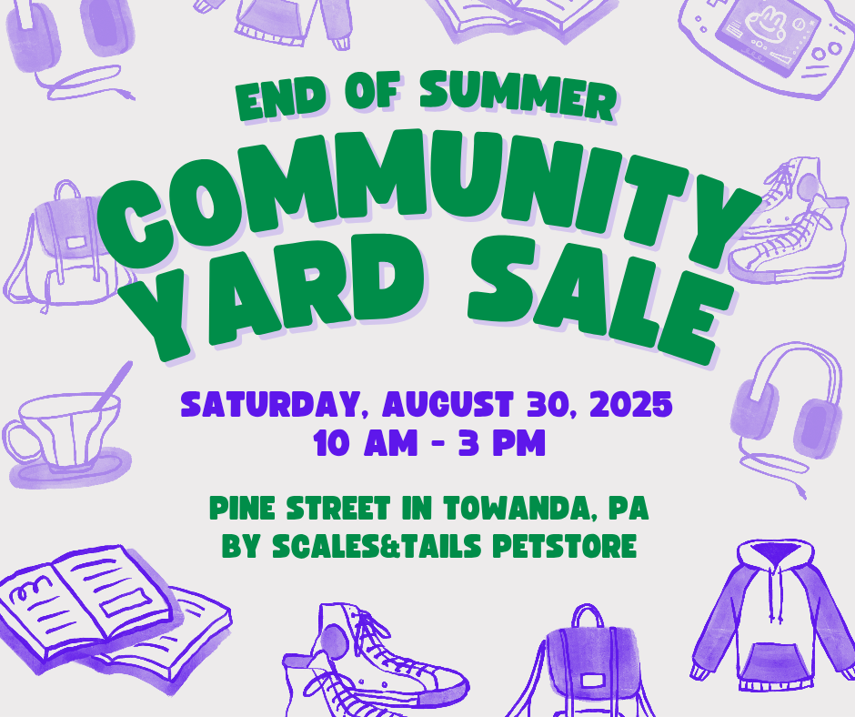 End of Summer Community Yard Sale
