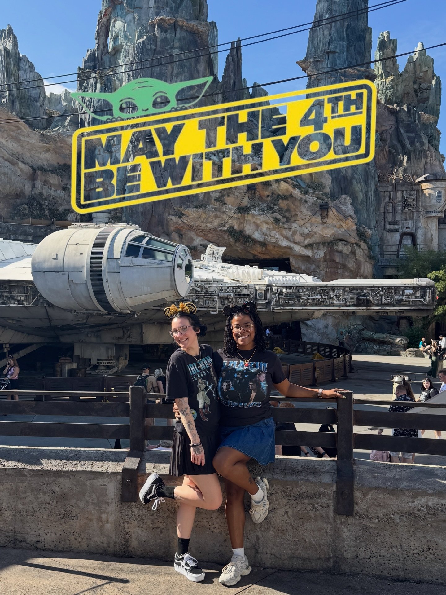 Happy Star Wars Day! 
&bull;
&bull;
&bull;
&bull;
&bull;
&bull;
#starwarsday #maythe4thbewithyou #galaxysedge #disneyworld #maythe4th