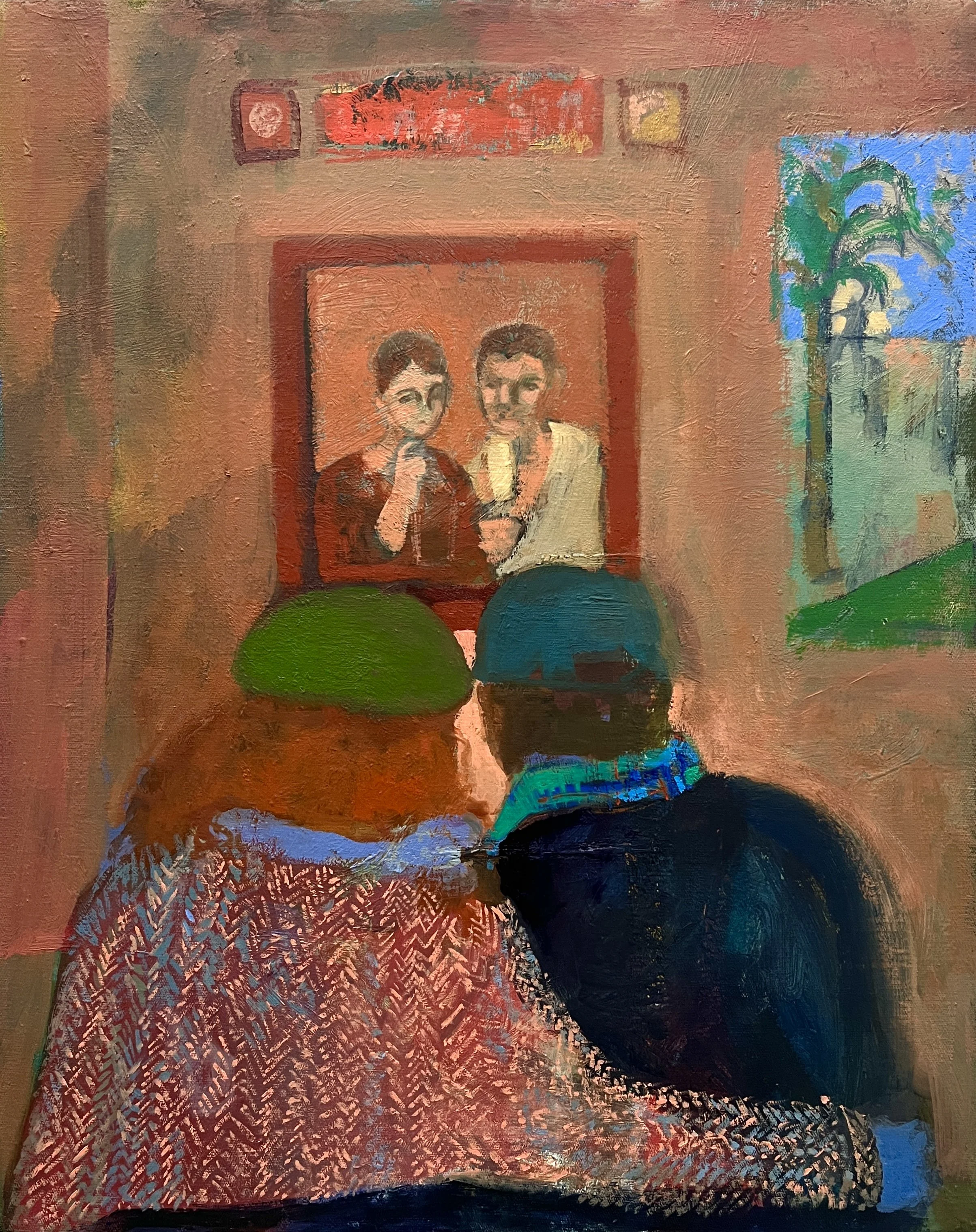 Two Days in Naples, oil on canvas, 20" x 16"