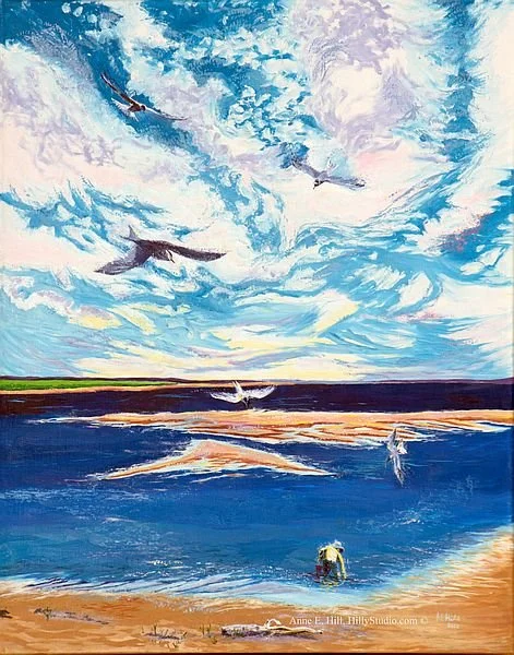 Terns Were Fishing