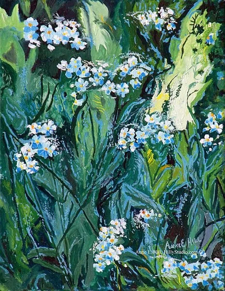 Forget-me-nots Field