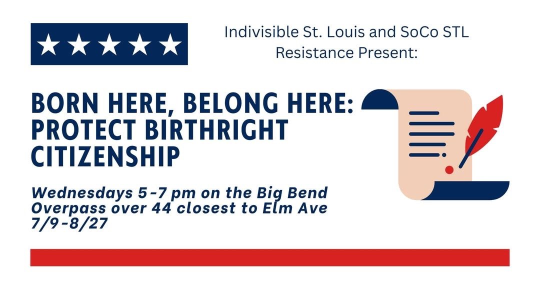 Born Here, Belong Here Protest (July 9)