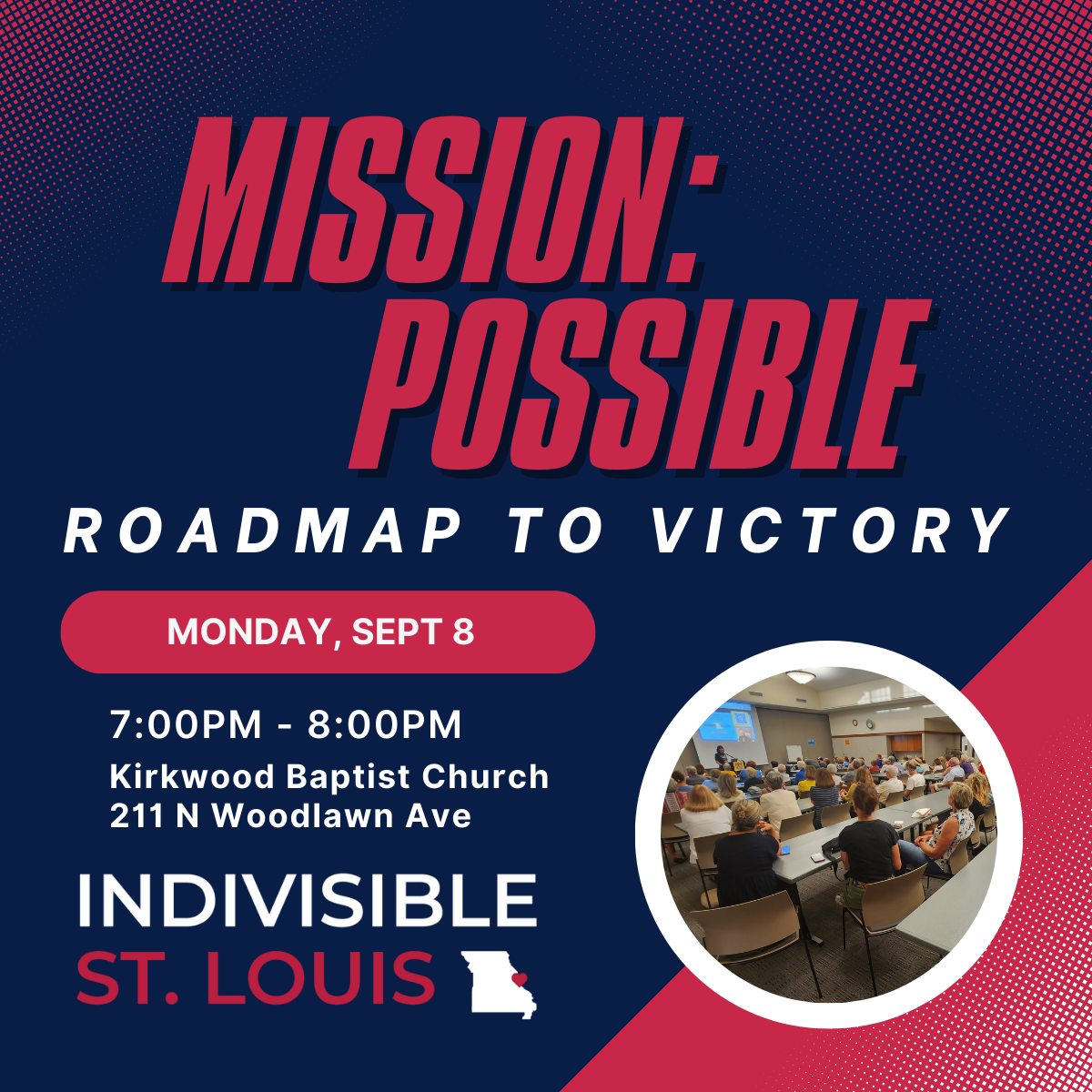 Mission Possible: Stop the Redistricting