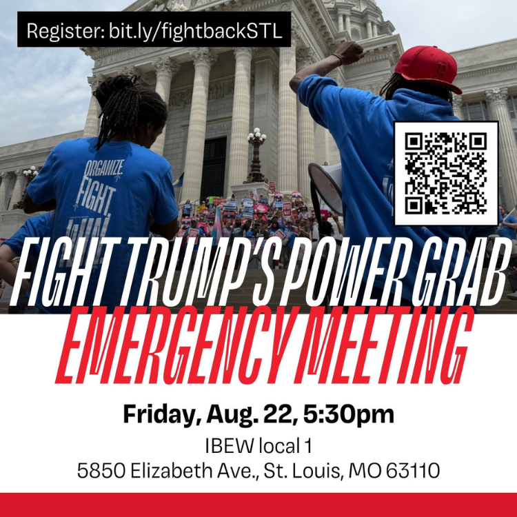 St Louis: Fight the Power Grab - Emergency Meeting