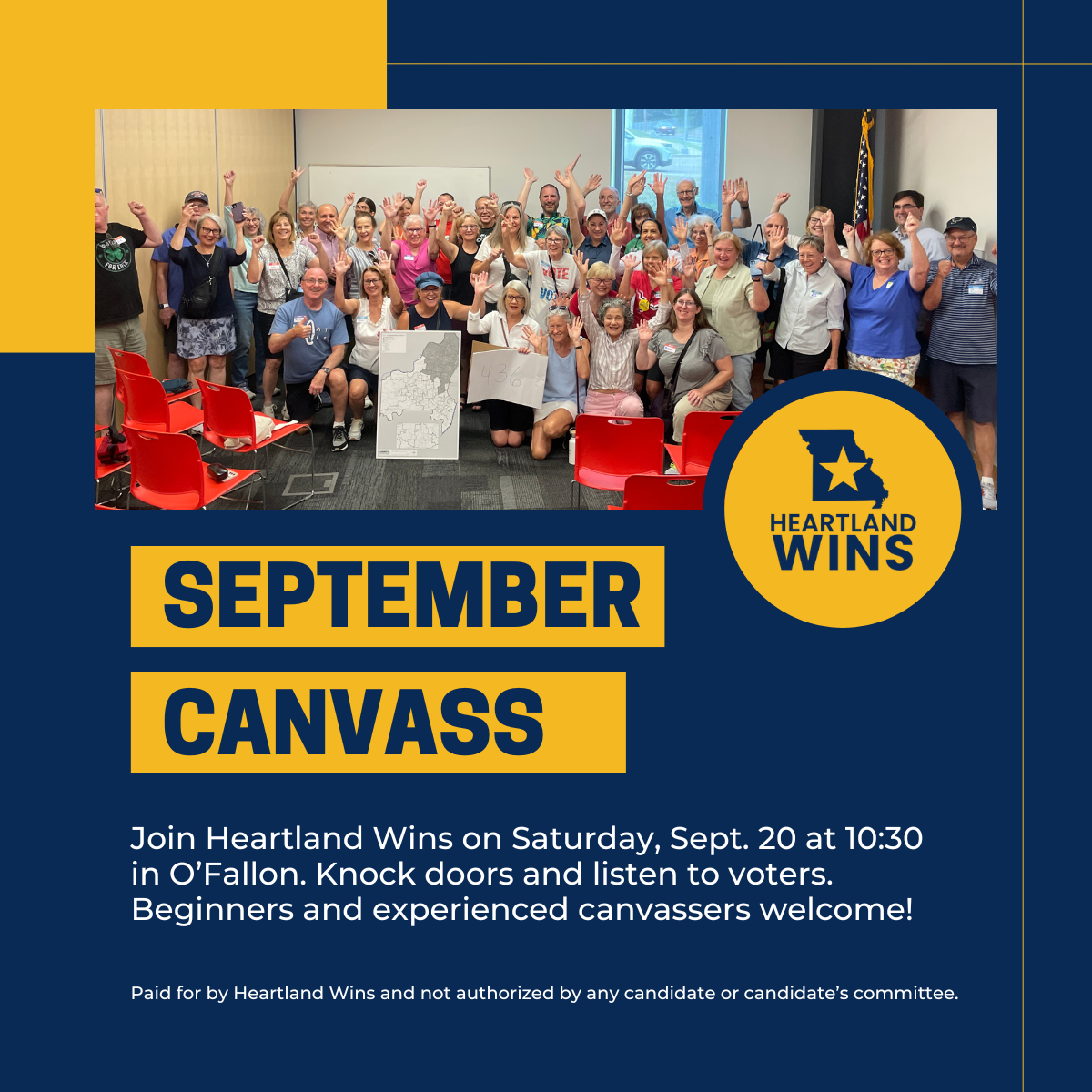 Canvass Club - Heartland Wins