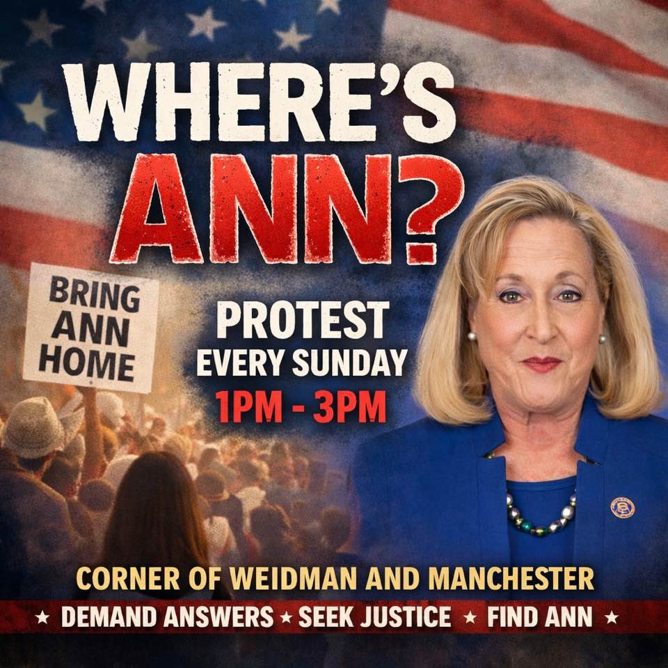 Where's Ann? Protest