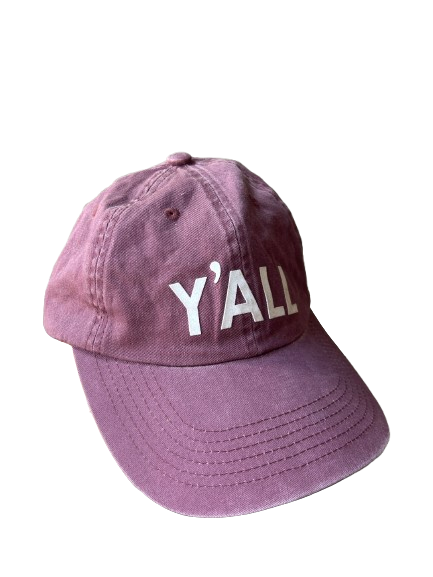 "Y'ALL" Vintage Washed Baseball Cap by Frankie Jean