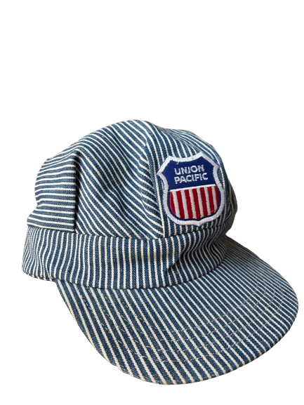Union Pacific Vintage Striped Railroad Cap