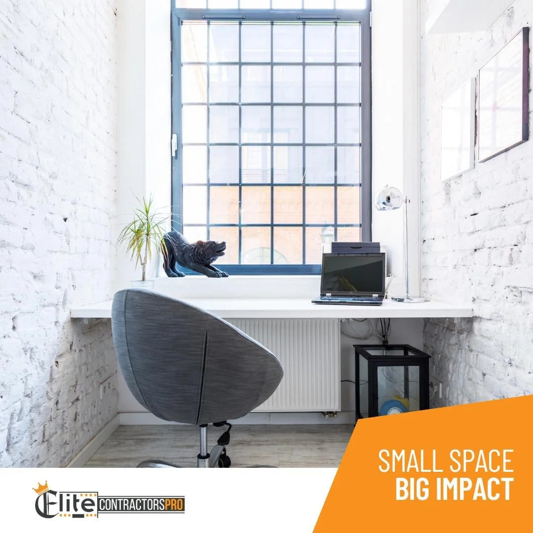 Even the most compact areas can be transformed into highly functional, beautifully designed spaces. With thoughtful planning and expert craftsmanship, we maximize every inch to deliver remarkable results.

 #EliteContractors #SmartDesign #SmallSpaceS