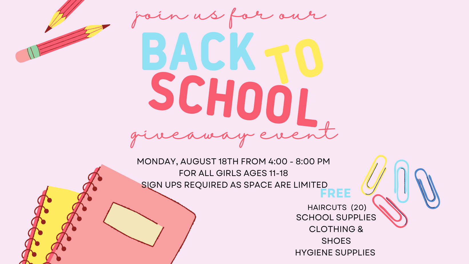 Back to School Giveaway!