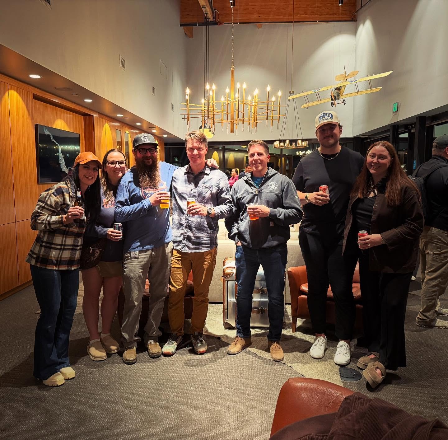 If every layover was as fun as the FLY OZ Club happy hour, we&rsquo;d never go home! We elevated our social altitude with fall drinks, fried pickles, and new friends! 😎🍹✈️