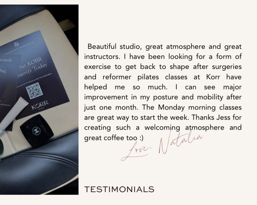 KORR Pilates reviews