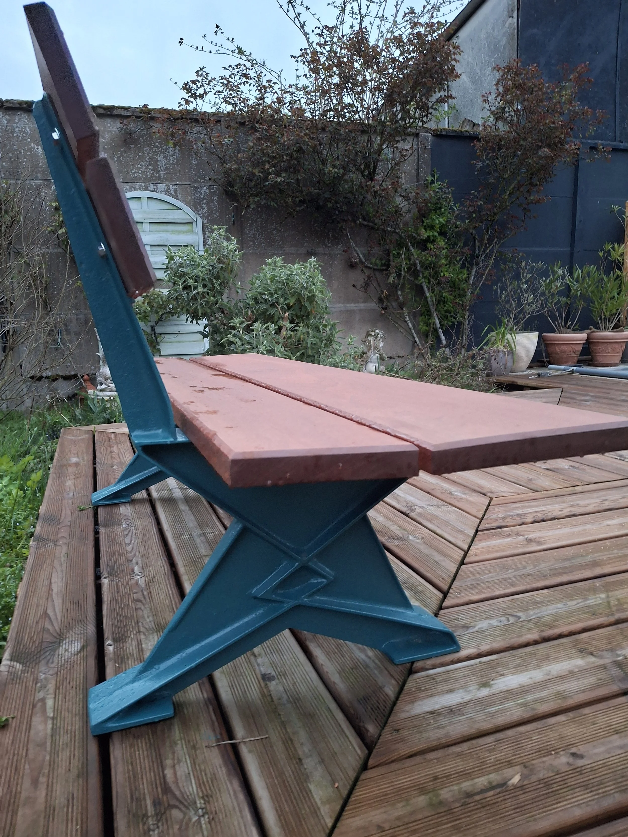 Banc Diabolo - Rénovation bois exotique