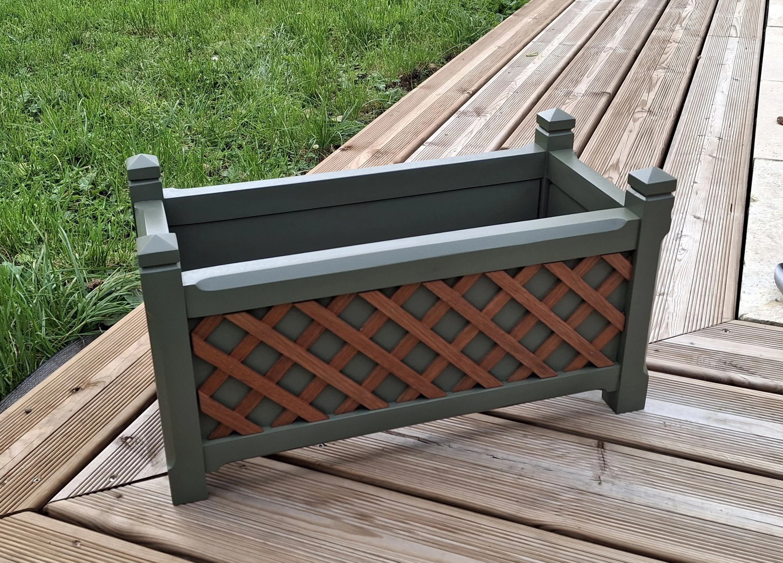 Jardinière rectangulaire Versailles