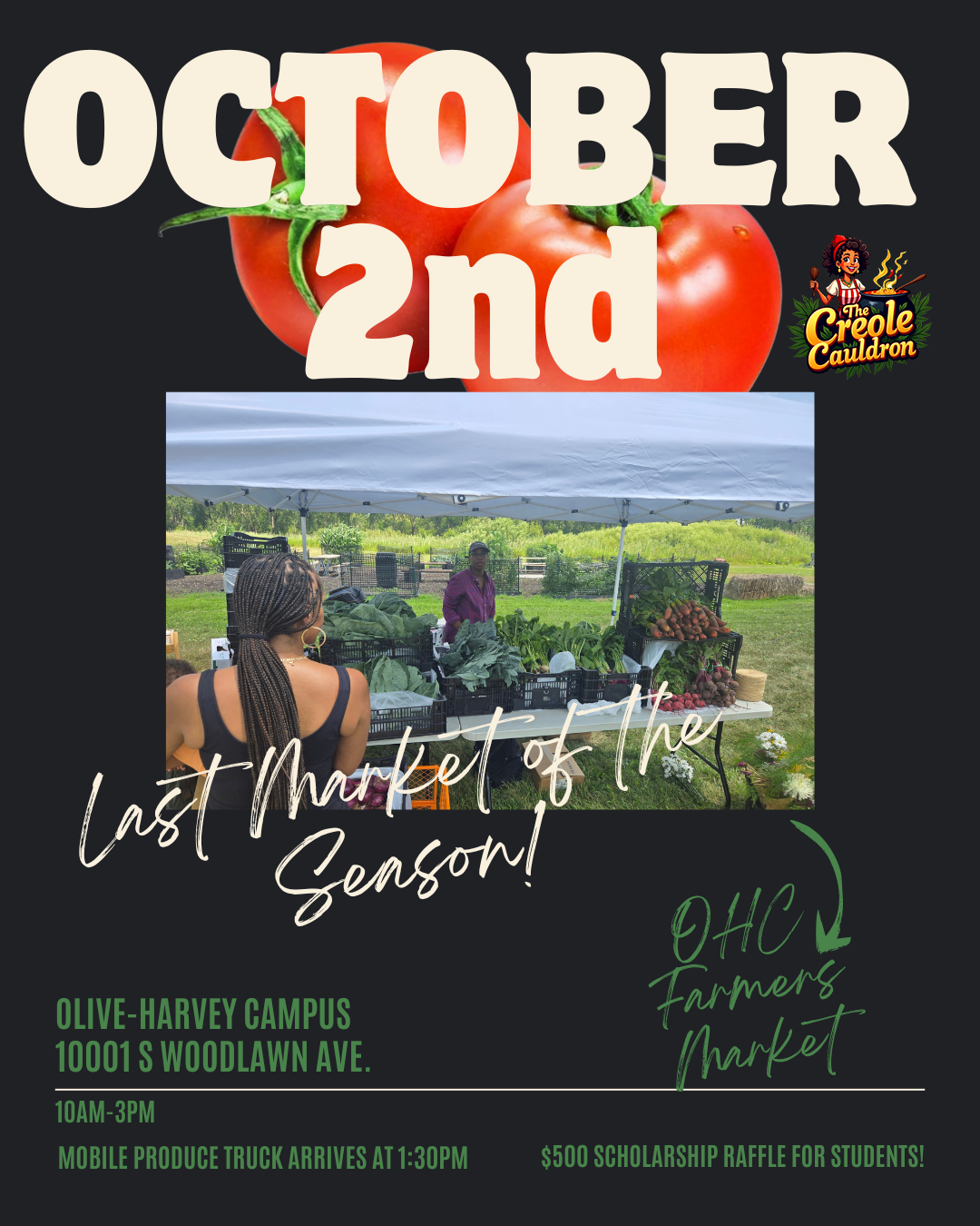 Olive-Harvey College Farmers Market!