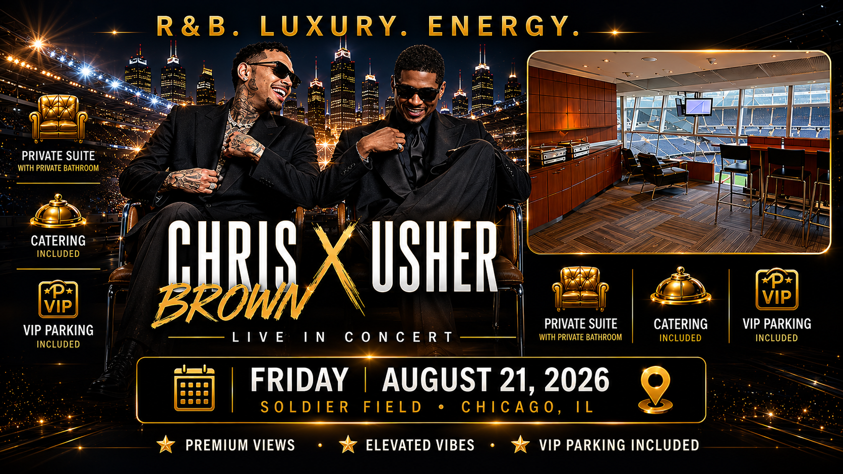 Chris Brown x Usher R&B Tour