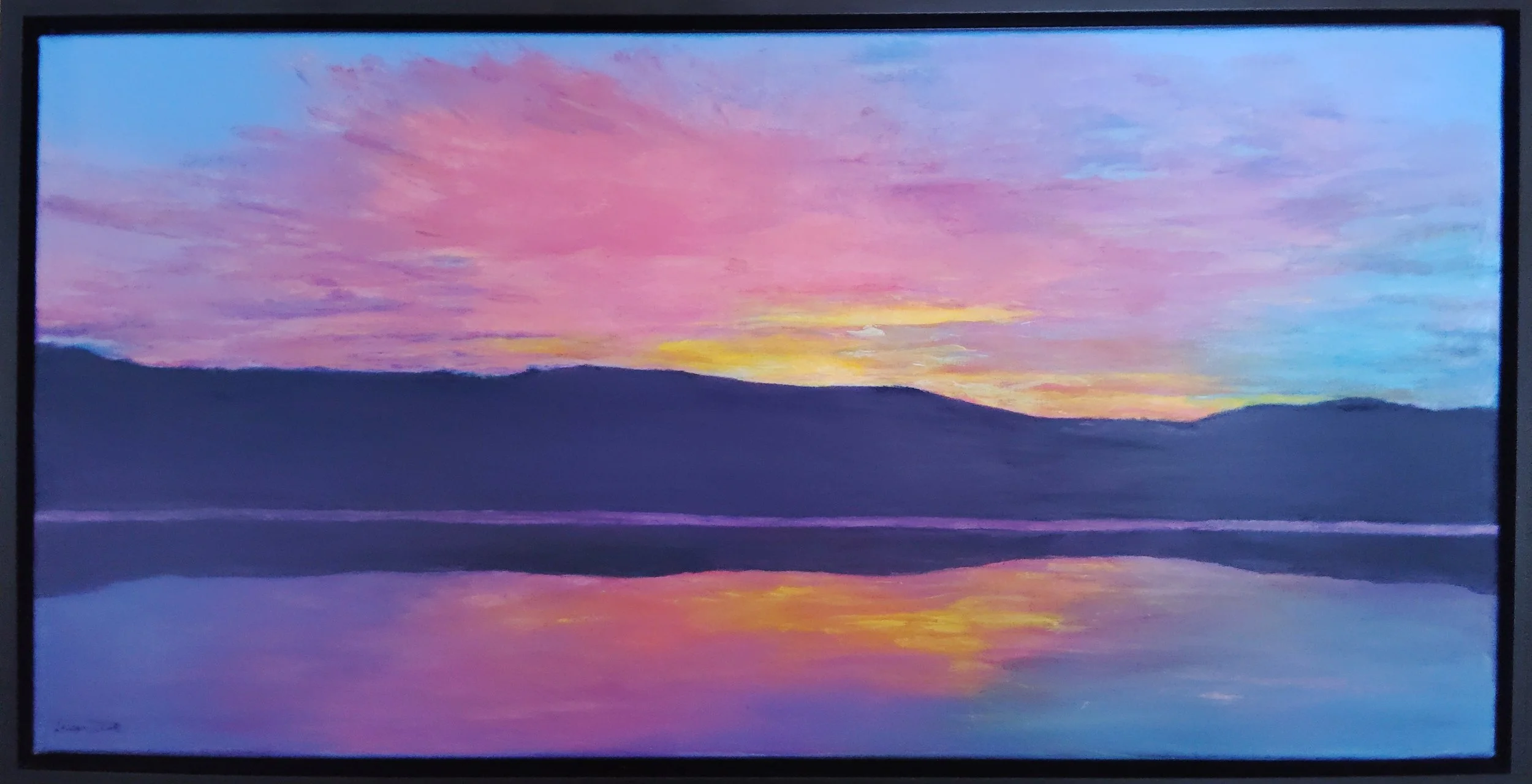 Sunset on Lake Candlewod Hills