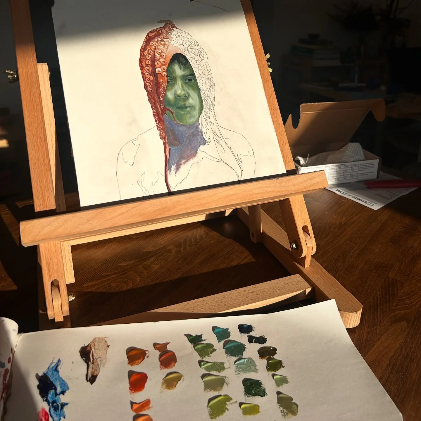 some yummy colours 🐙