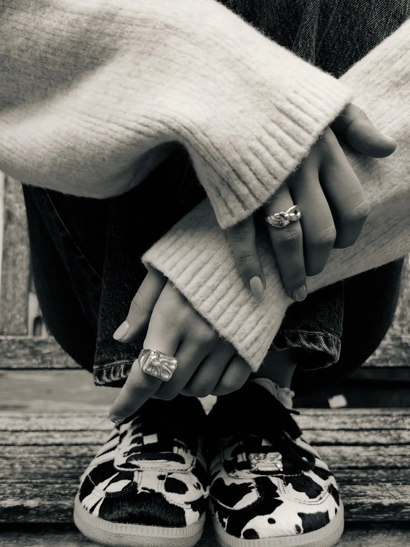 No one make fun of my shoes 🚫