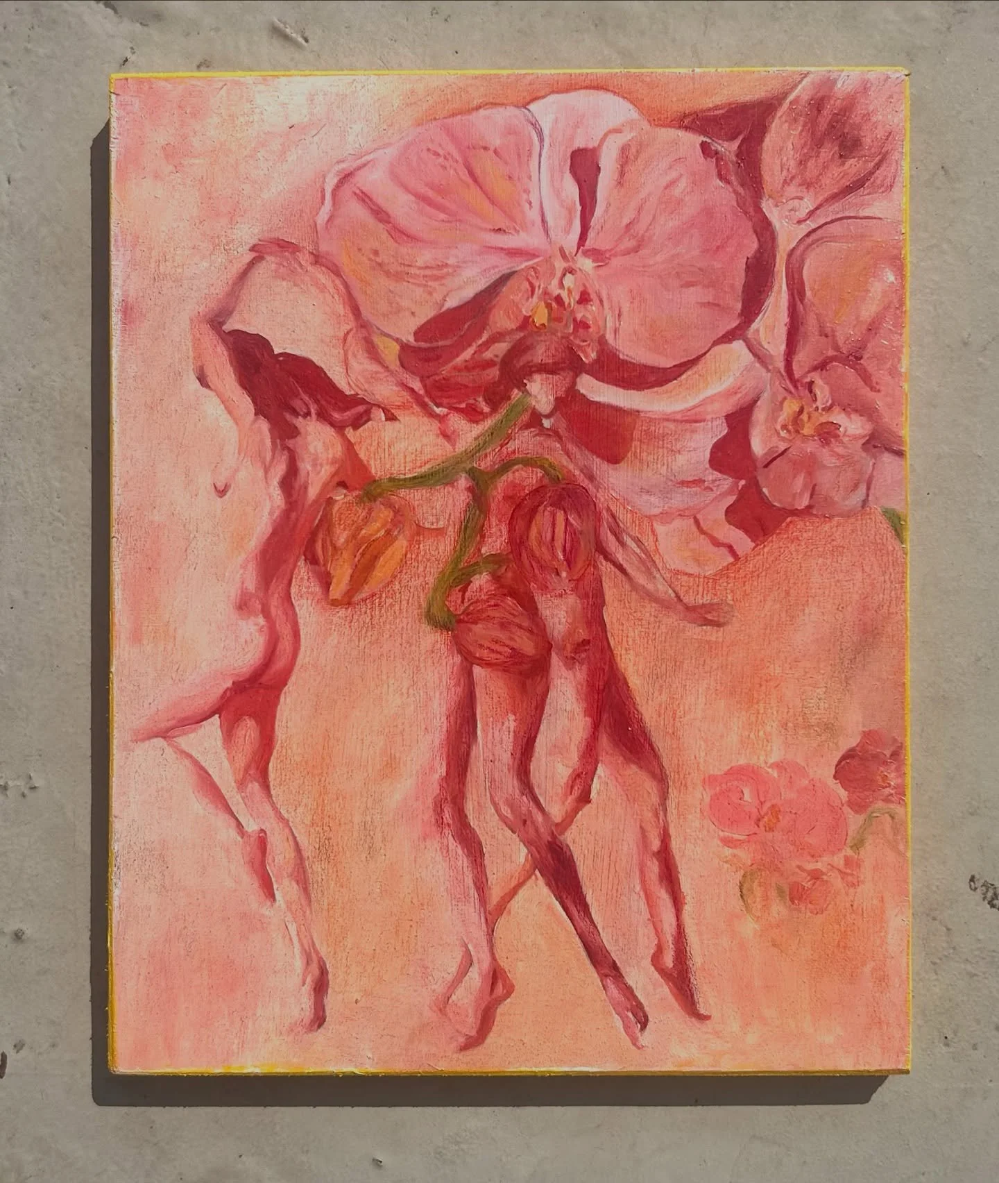 &lsquo;Rock, Paper, Scissor&rsquo;🩰

Oil on wood

.
.
.
.
.

#OilPainting, #OrchidArt, #FloralArt, #ArtOfTheDay, #PaintingOfTheDay, #FineArt, #ArtCollectors, #Orchids, #FlowerArt, #NatureArt, #ArtistOnInstagram, #ContemporaryArt, #ArtisticExpression